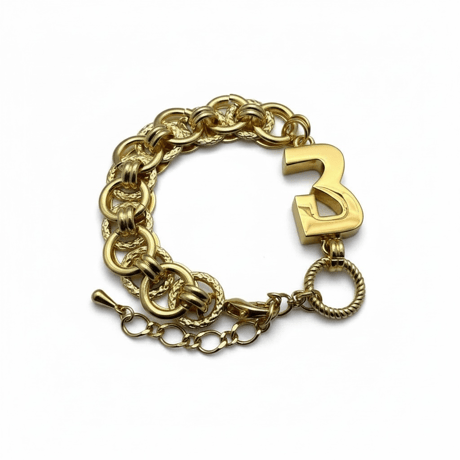 001-A BLINK Initial Bracelet