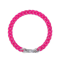 Pink Lady  / Sliver Clasp