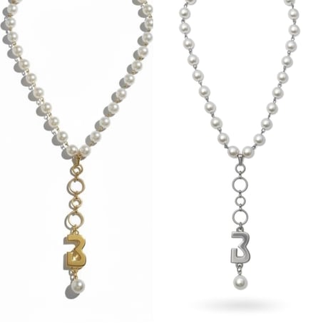 001-G BLINK Pearl Rosa Necklace