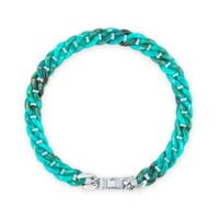 Turquoise Blue  / Silver Clasp