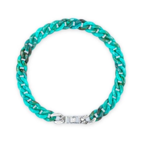 Turquoise Blue  / Silver Clasp