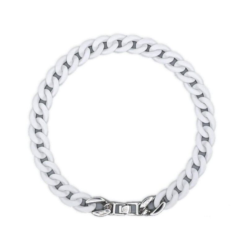 Matte White / Silver Clasp | BLINK