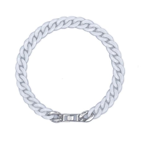 White / Sliver Clasp