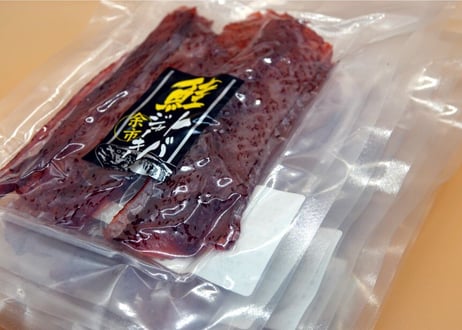 北海道余市産「鮭とばジャーキー６パックセット」(80g x 6)