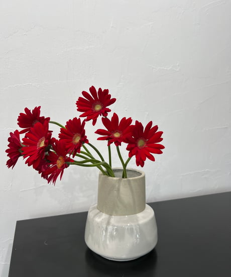 【Vase】陶器花器φ9.5cm