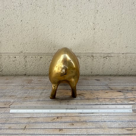 アンティーク真鍮製　ブタ！