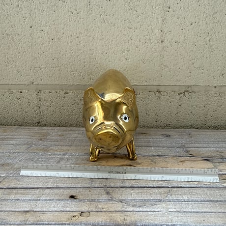 アンティーク真鍮製　ブタ！