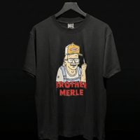 【BROTHER MERLE】SS TEE BLACK