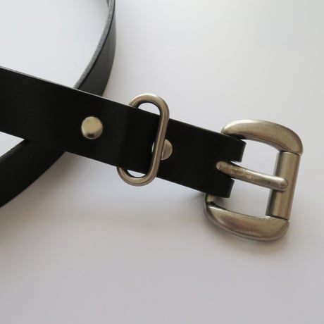 STUDS NARROW BELT “DROP” / BLACK