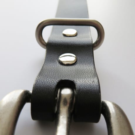 STUDS NARROW BELT “DROP” / BLACK