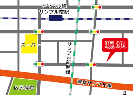 地図・案内図 作成