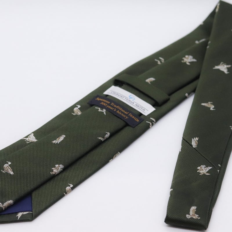 アニマル柄ネクタイ 鳥 | Rose Tailor's STORE