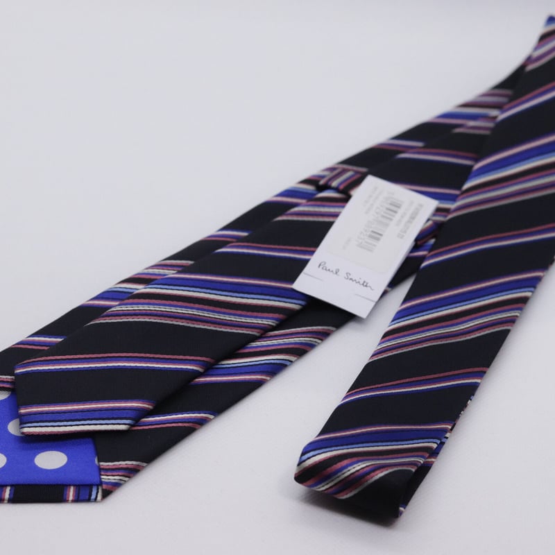 Paul Smith ネクタイ レジメントストライプ | Rose Tailor's STORE