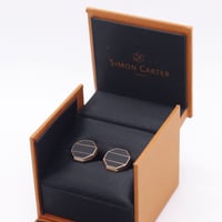 SIMON CARTER カフス『SHOJI』onyx