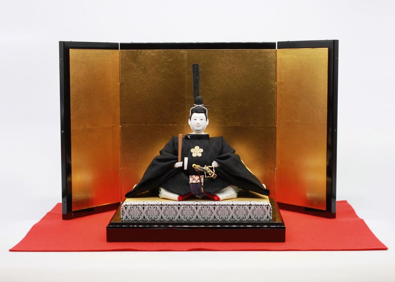 京十番天神飾りセット<正絹 雲立涌金駒梅鉢刺繍/MKTN-010 京十番天神飾りセット<正絹 雲立涌金駒梅鉢刺繍/MKTN-010