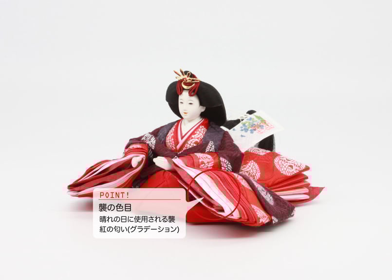 京11番親王＜正絹 青御袍(Bタイプ)／MK11-112＞ | 望月人形