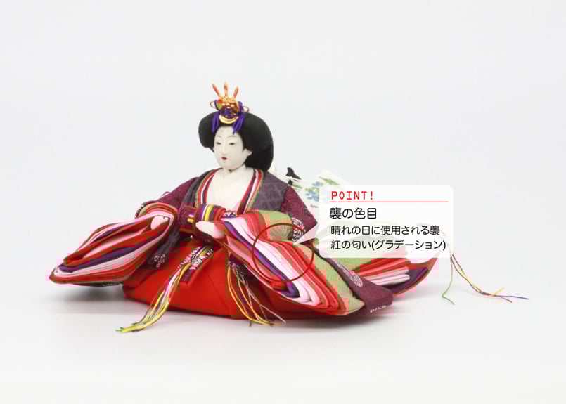 京11番親王＜正絹 黄櫨染(山科流)／面庄頭／MK11-002＞ | 望月人形