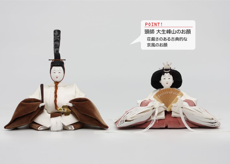 京十番親王飾りセット＜D+ シルベット／MN-001＞ | 望月人形