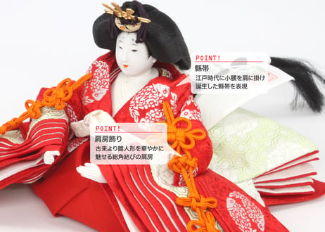 京11番親王＜正絹 町雛／MK11-001＞