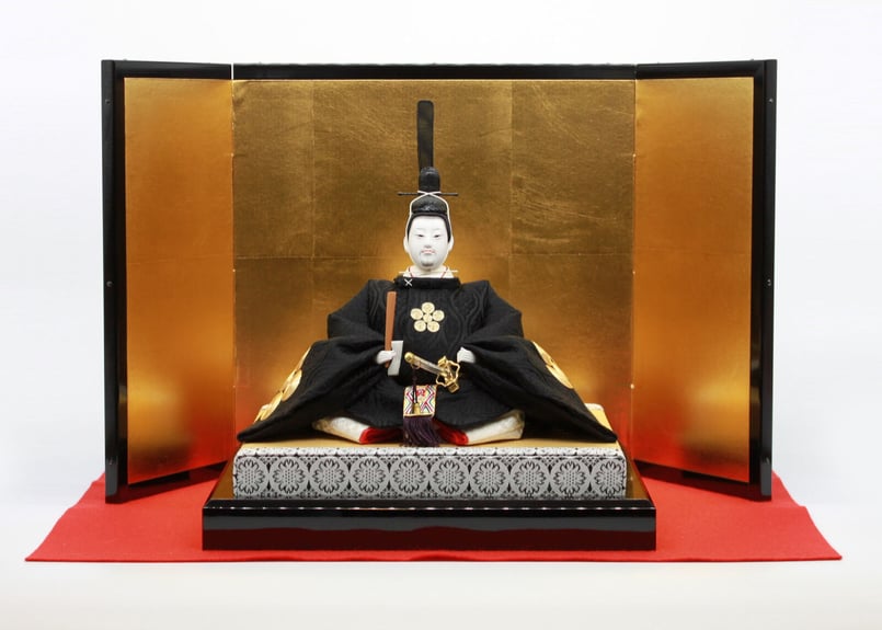 京九番天神飾りセット<正絹 雲立涌金駒梅鉢刺繍/MKTN-009 京九番天神飾りセット<正絹 雲立涌金駒梅鉢刺繍/MKTN-009