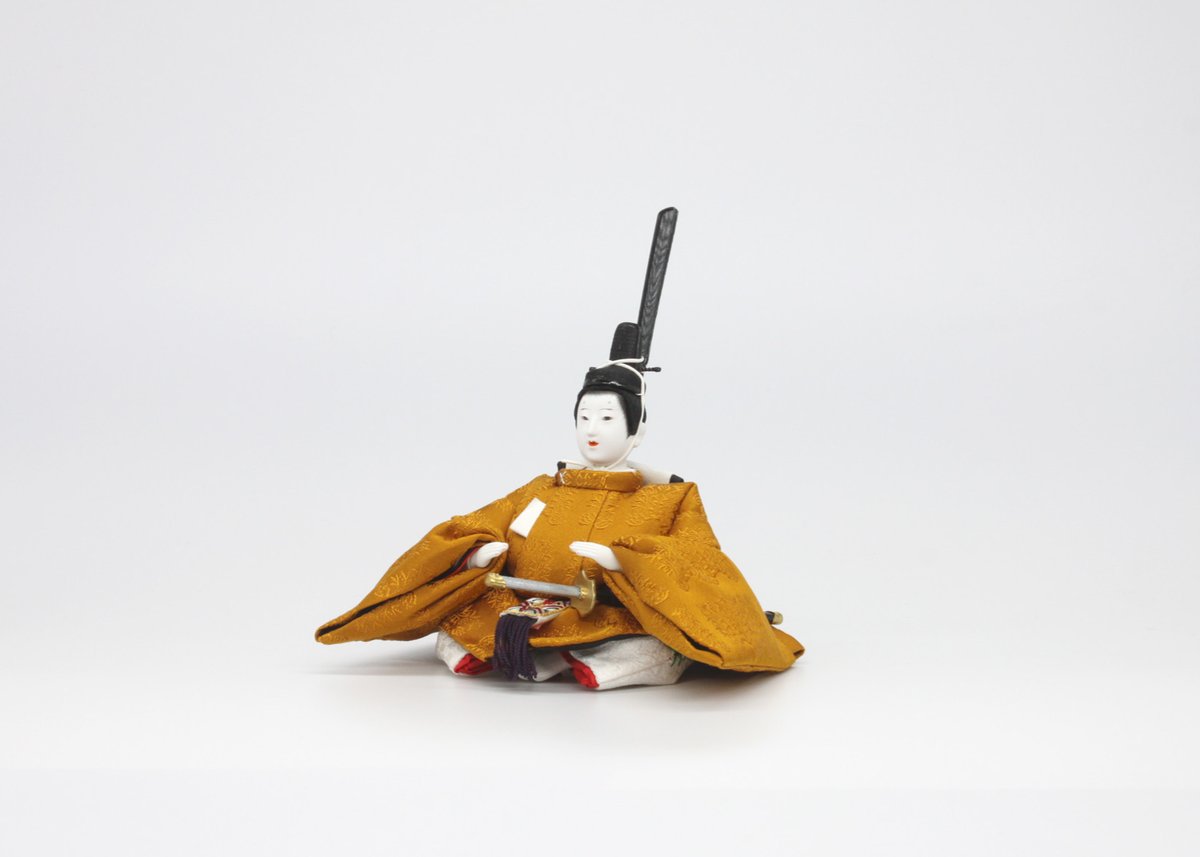 柳三寸親王<正絹 黄櫨染(高倉流)令和の即位タイプ/MY3-002 柳三寸親王<正絹 黄櫨染(高倉流)令和の即位タイプ/MY3-002