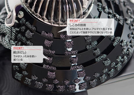 兜飾り＜斬 -SILVER-／直径40cm／M5-002＞