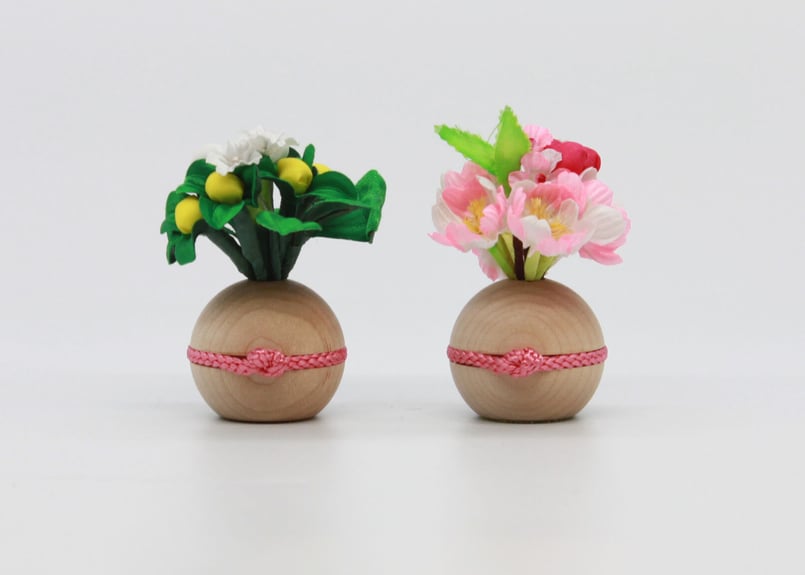 丸木目桜橘 ＜ピンク／MK-H04＞ | 望月人形