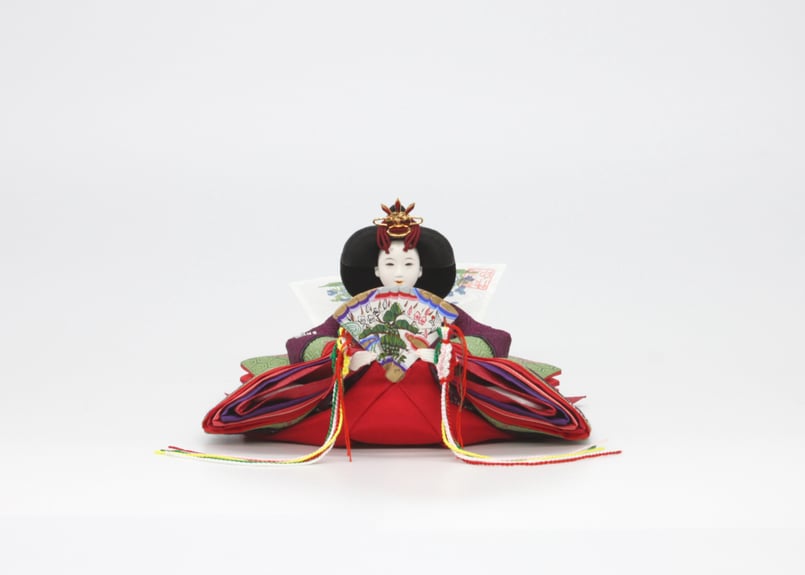 柳三寸親王＜正絹 黄櫨染／MY3-003＞ | 望月人形