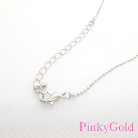 ビッグハート　Cz ネックレス　キュービック　ジルコニア