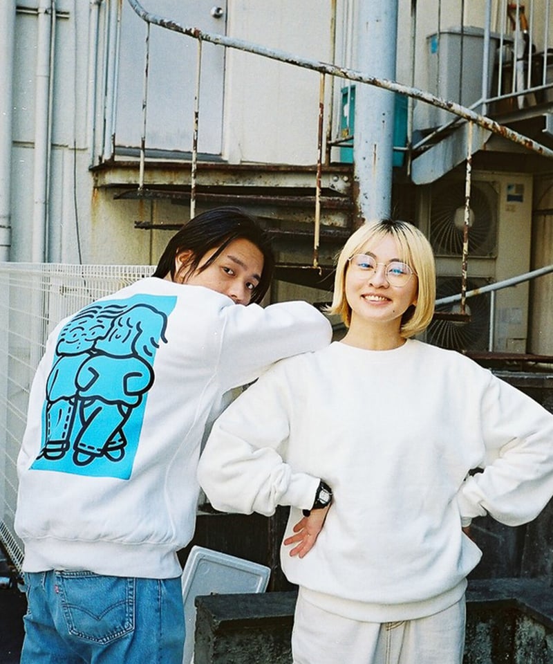 KISS スウェット／青版（KISS-01B） | どすこ〜い‼︎ 山葵のお店