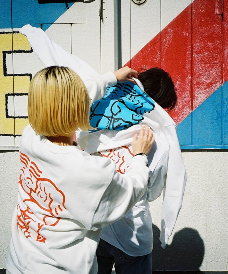 KISS スウェット／青版（KISS-01B） | どすこ〜い‼︎ 山葵のお店