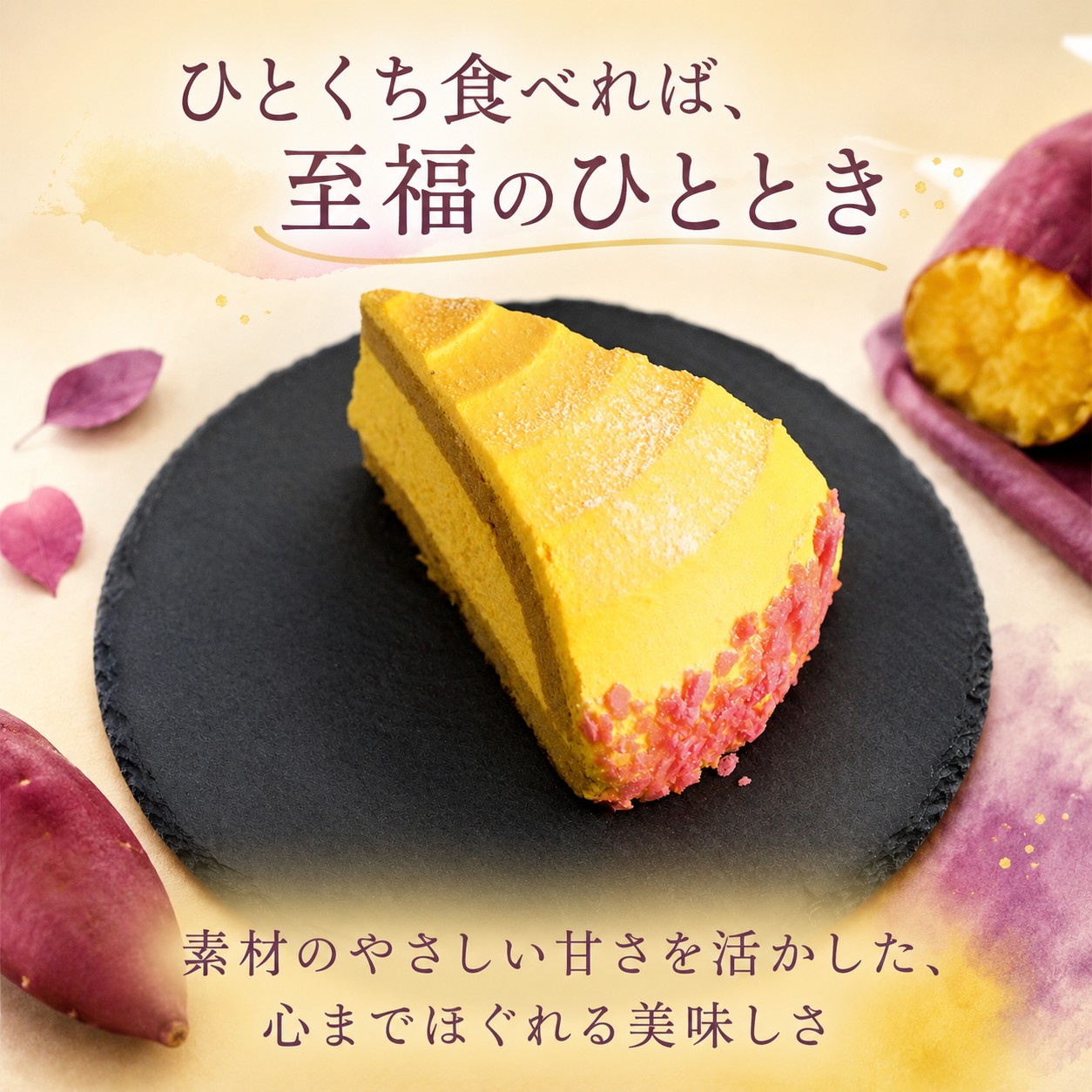 4/7えりちゃん様りんご2本さつまいもケーキ 至福のさつまいもケーキ 4個入り | Sucar Online Shop