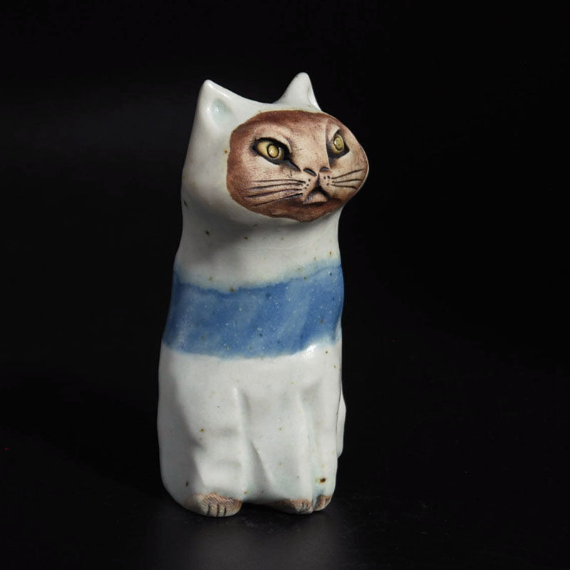 陶猫（小）R3-132 | Tomio Okayama Pottery SHOP