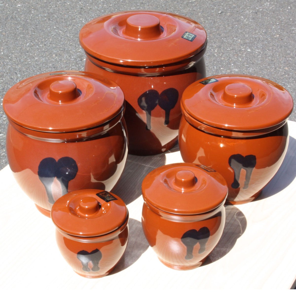 常滑焼 蓋付ミニかめ 0.8号 1440ml | とことこパーク 常滑焼 蓋付ミニかめ 0.8号 1440ml | とことこパーク