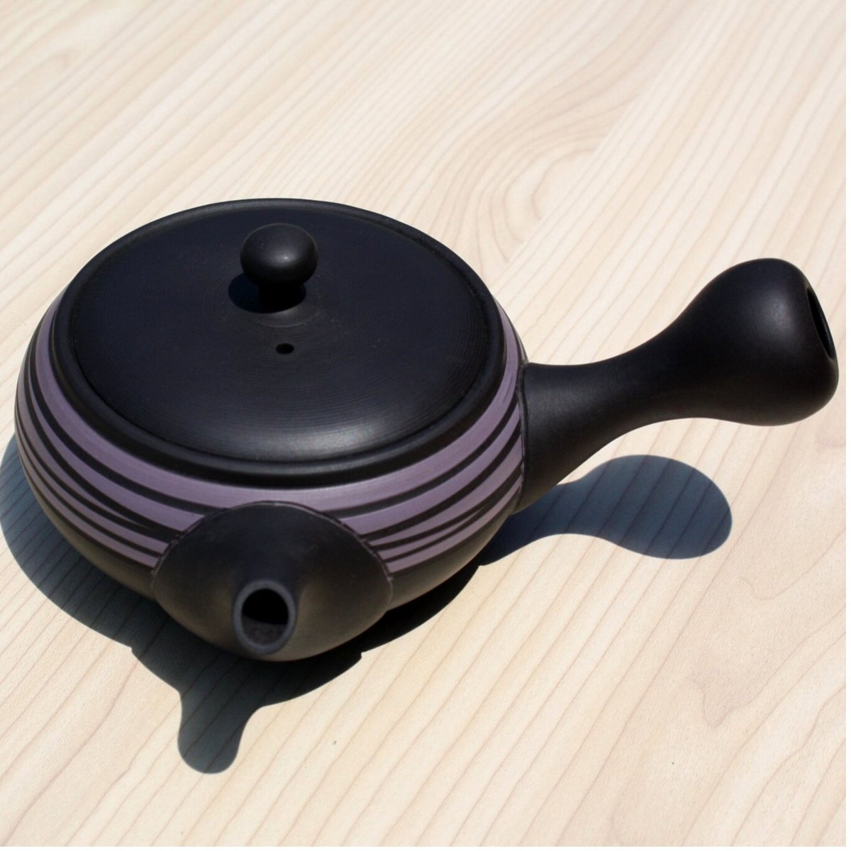 常滑焼 ロクサン tokoname 平型急須 （常滑焼 63 人水 コラボ商品 460ml 陶器