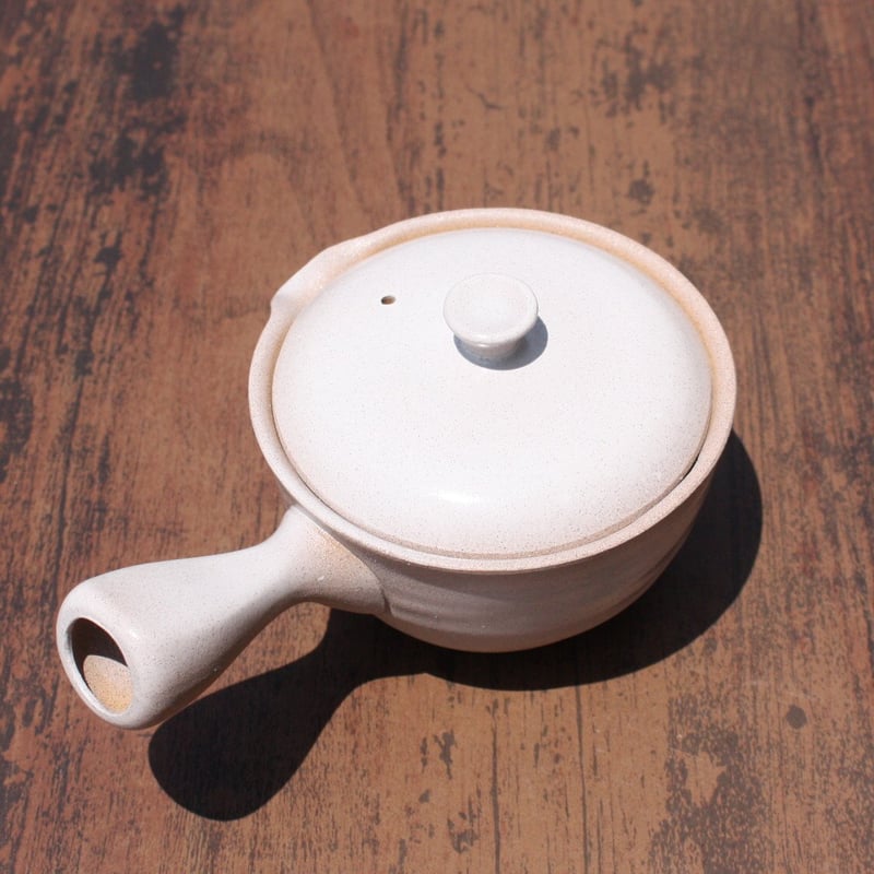 常滑焼 白釉七十七穴楽捨て急須 日本製 | とことこパーク