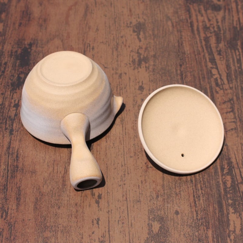 常滑焼 白釉七十七穴楽捨て急須 日本製 | とことこパーク