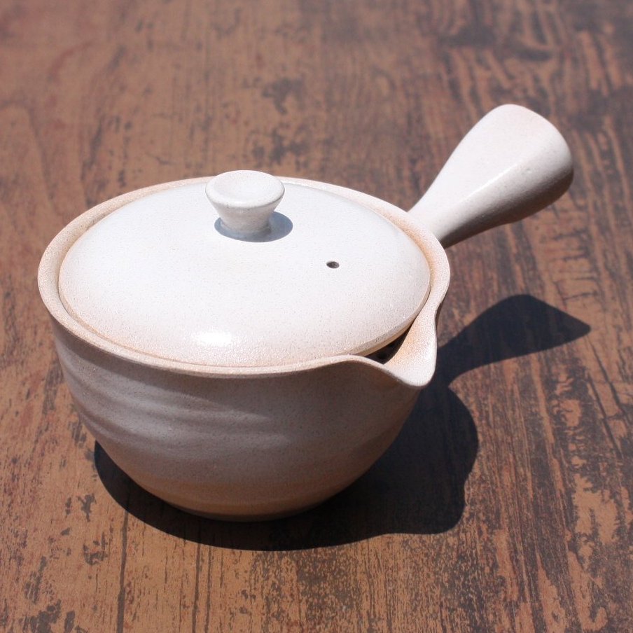 常滑焼 白釉七十七穴楽捨て急須 日本製 | とことこパーク