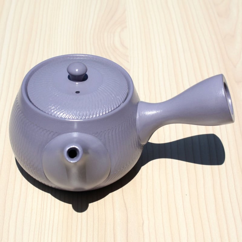 常滑焼 紫泥トビカンナ急須 セラメッシュ 日本製 | とことこパーク