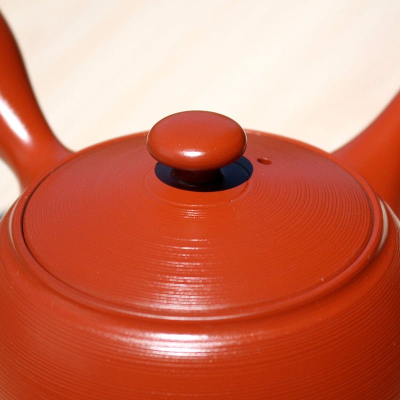 茶道具  名工範澤春 製 『竹彫鏤空』 朱泥急須 透かし彫り 紫砂壺 煎茶道具 舜園 朱泥桜紋透かし彫り急須 印籠蓋 満容量 300ml 常滑焼高級