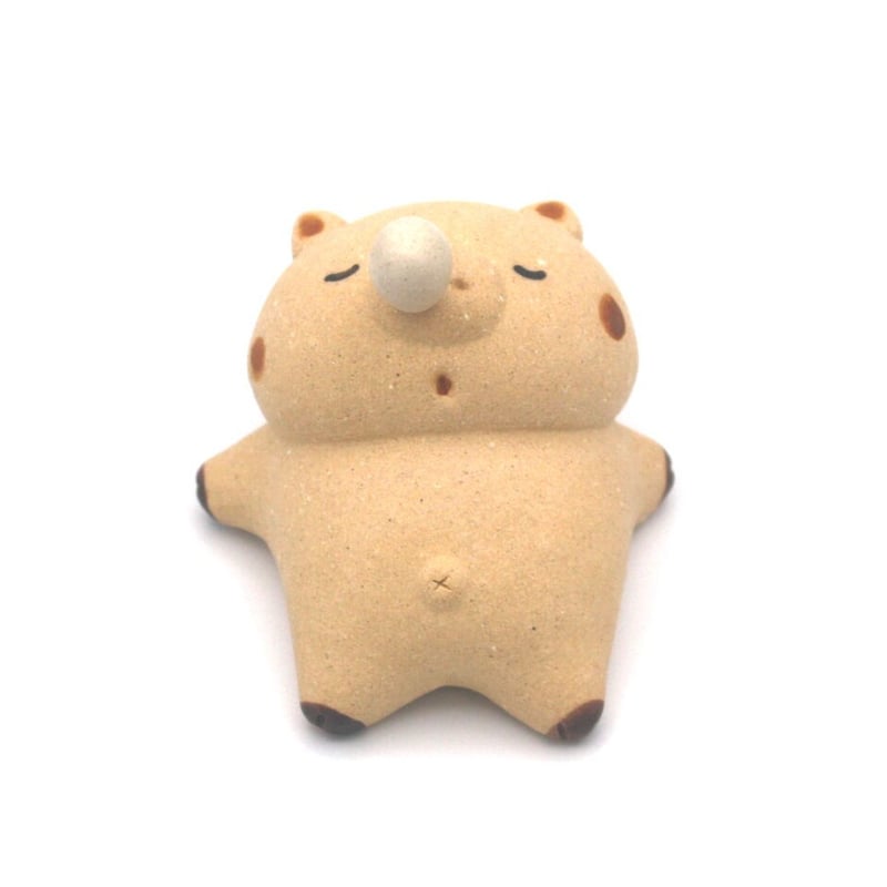 常滑焼 手造り陶置物 お昼寝子ぶた | とことこパーク