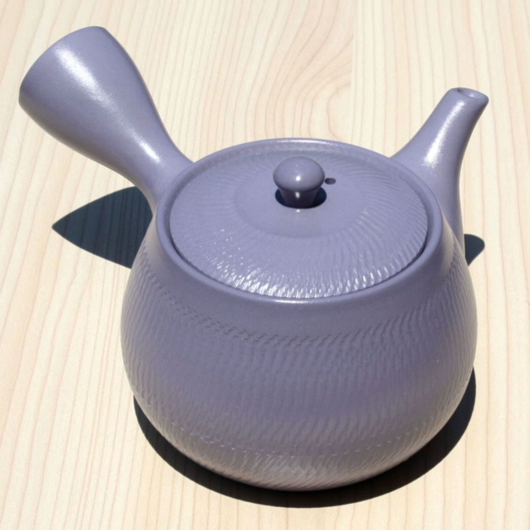 常滑焼 紫泥トビカンナ急須 セラメッシュ 日本製 | とことこパーク