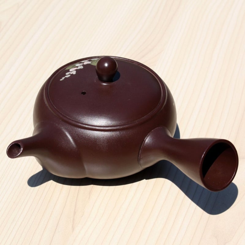 常滑焼 茶化粧平丸萩絵急須 ステンレス茶こし 日本製 | とことこ