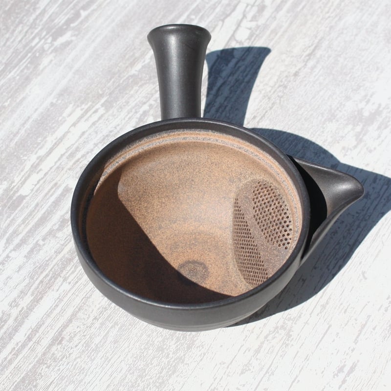 常滑焼 常滑焼（愛知県） 【常滑焼】1.5号平型赤壁彫急須〈1個〉 |皿や鉢など