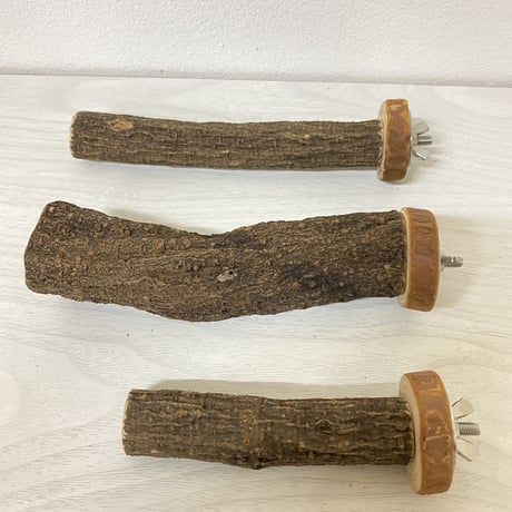 自然木（ツタ）のパーチ3本セット 直径1.5cm/2cm/2.5cm/  長さ16cm/13cm/12cm⑯
