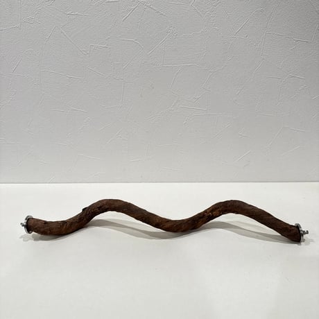 自然木（ツタ）うねうねパーチ④  HOEI465 直径約1.9~2.2cm/長さ44cm