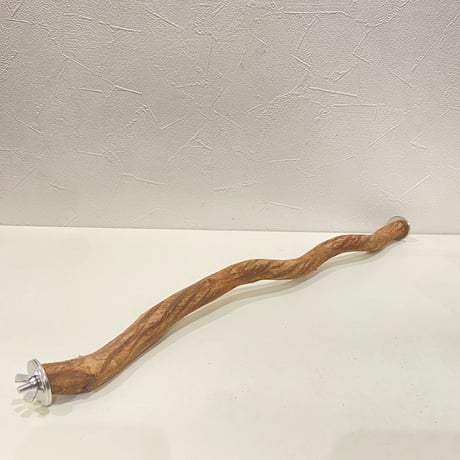 自然木（ツタ）のケージサイズパーチ② HOEI465サイズ 直径2cm/長さ44cm