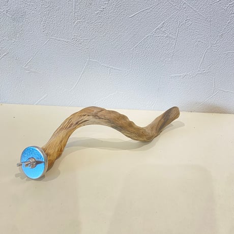 自然木（ツタ皮無し）パーチ 直径1.5~1.8cm/長さ17cm