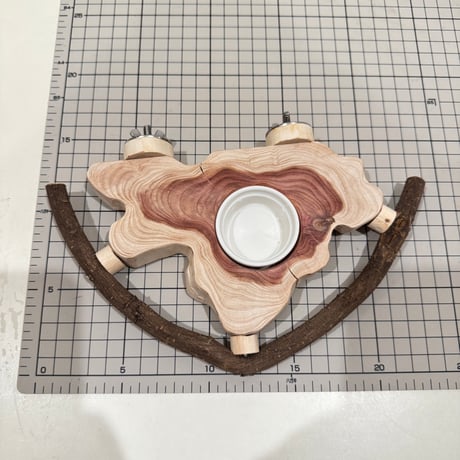 おやつ入れ付き貝塚伊吹のテーブルパーチ【D】