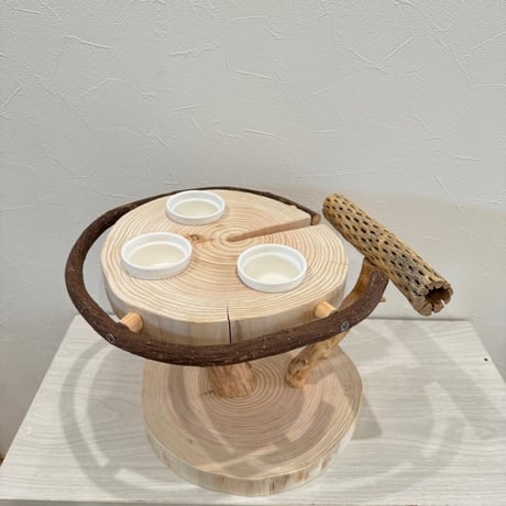 ツタとカクタス アリスのお茶会テーブル